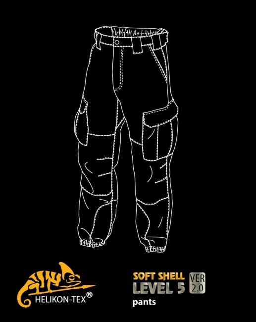 Helikon-Tex Level 5 Ver. 2 Waterproof Pants, Olive