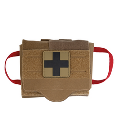 Mil-Tec IFAK Quick Draw tactical first aid kit, dark coyote