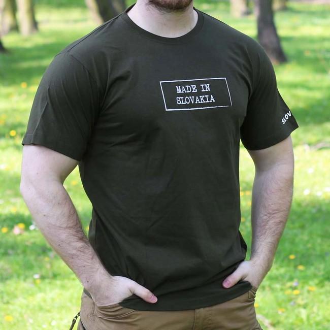 DRAGOWA Short Sleeve Lovu Zdar T-Shirt 160 g/m², Olive