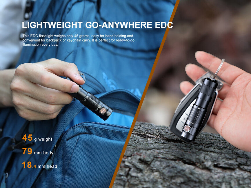 Fenix E09R Rechargeable Flashlight
