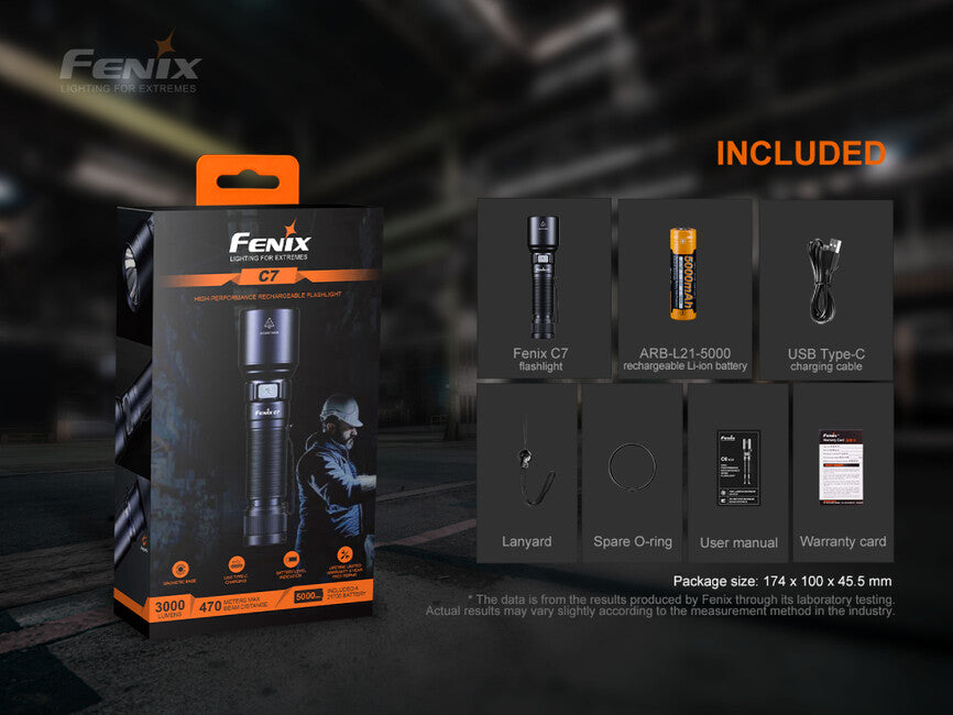 Fenix C7 Flashlight