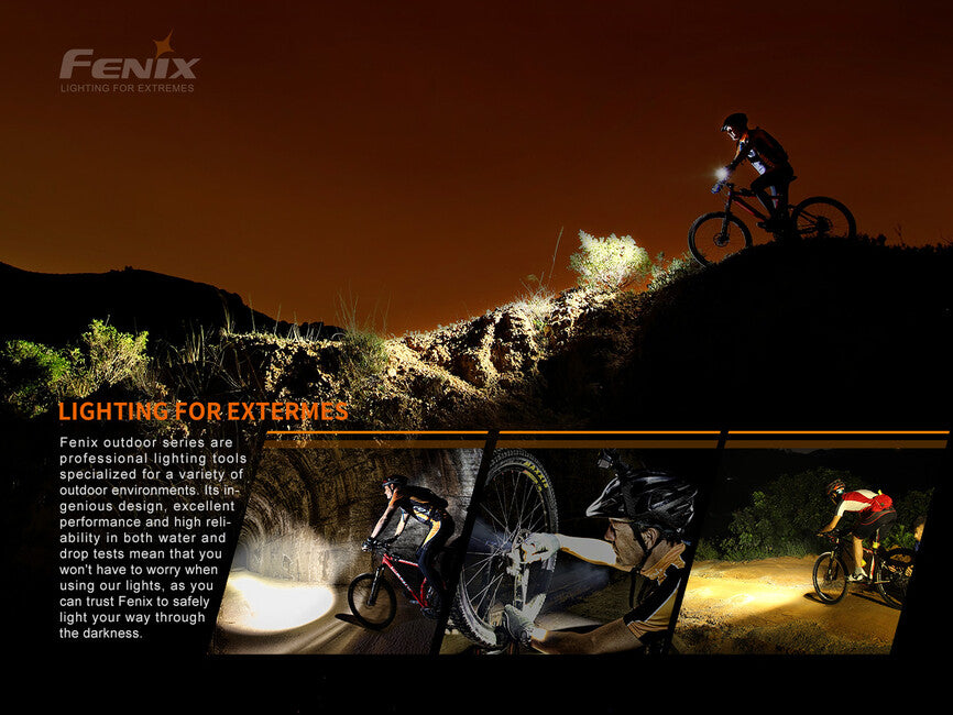 Fenix BC05R V2.0 Bike Light, Red