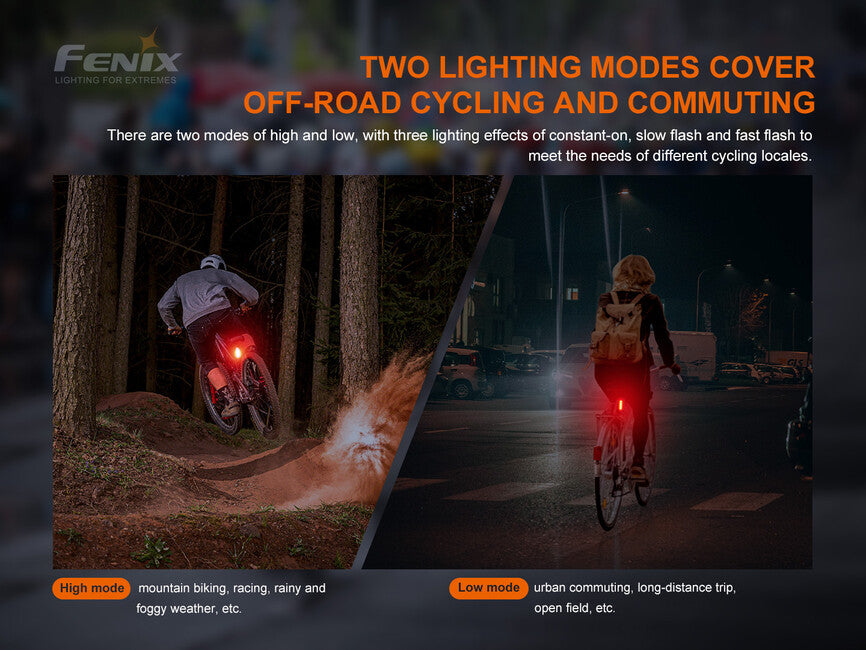 Fenix BC05R V2.0 Bike Light, Red