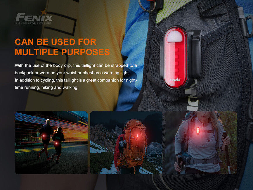 Fenix BC05R V2.0 Bike Light, Red