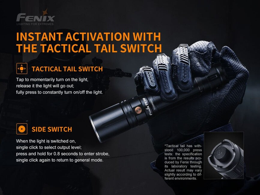 Fenix TK30 Tactical Laser Flashlight