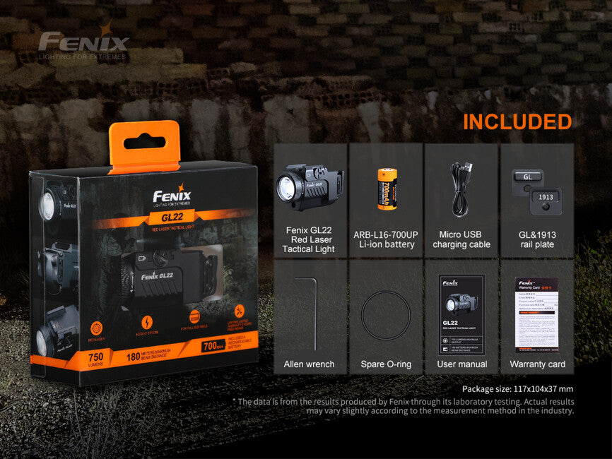 Fenix GL22 Tactical Flashlight