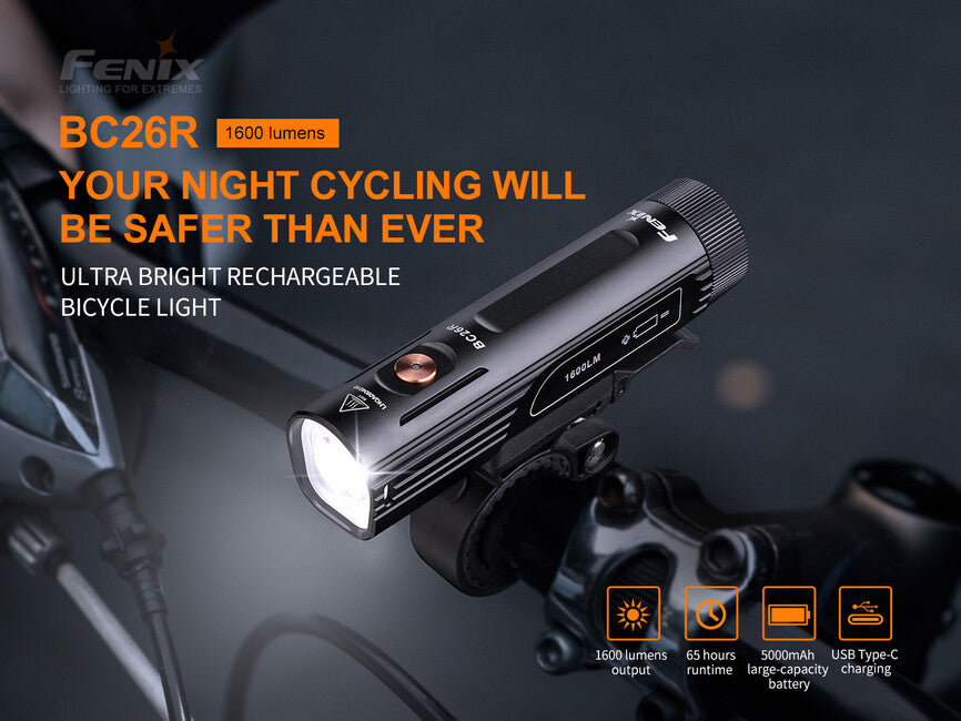 Fenix BC26R Bike Light, Rechargeable
