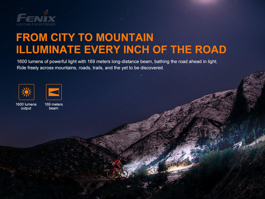 Fenix BC26R Bike Light, Rechargeable