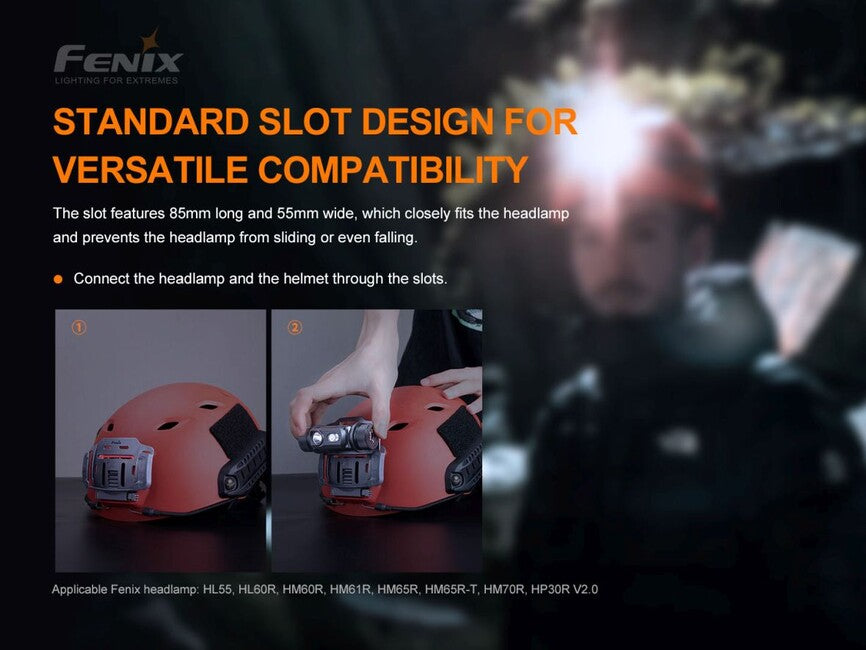 Fenix držiak ALG-04 na čelovky pre prilby s NVG montážou