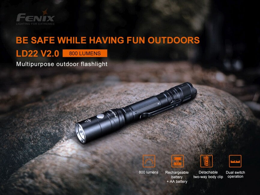 Fenix LD22 V2.0 LED Flashlight
