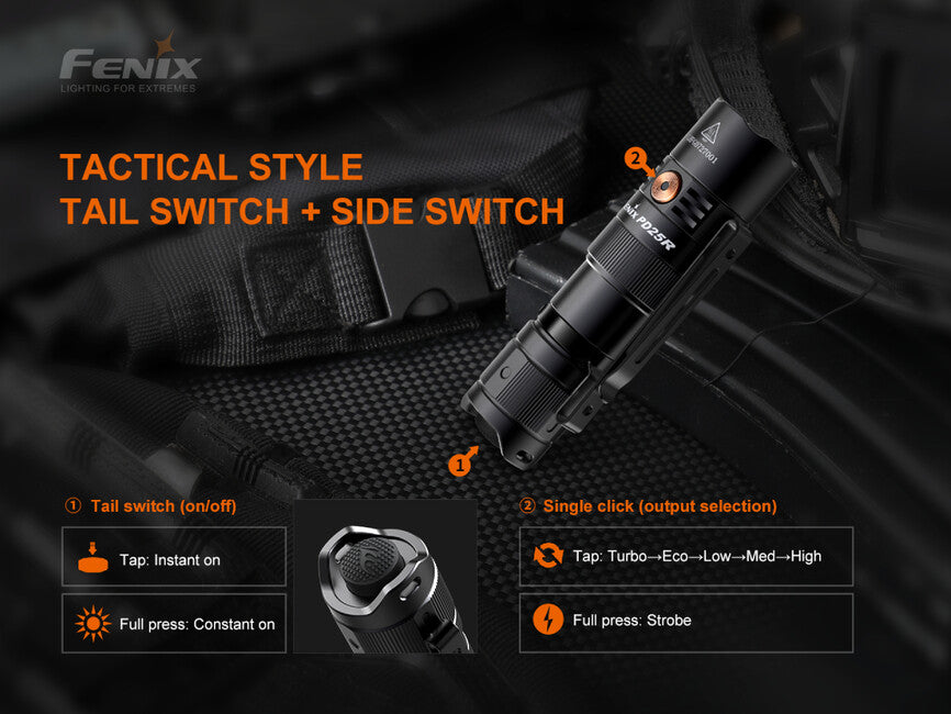 Fenix PD25R Pocket Flashlight