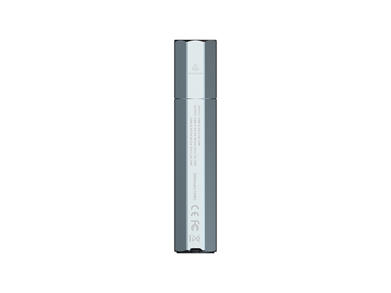 Fenix E-CP Powerbank with Flashlight, Black