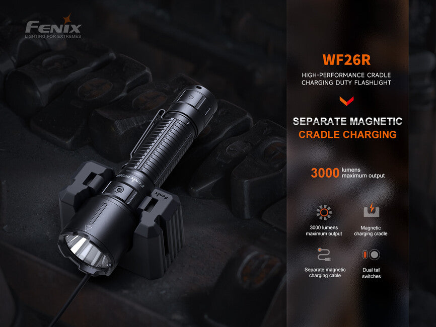 Fenix WF26R Rechargeable Tactical Flashlight