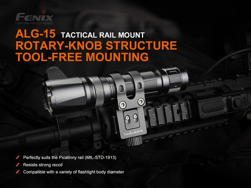 Fenix ALG-15 Tactical Light Side Mount
