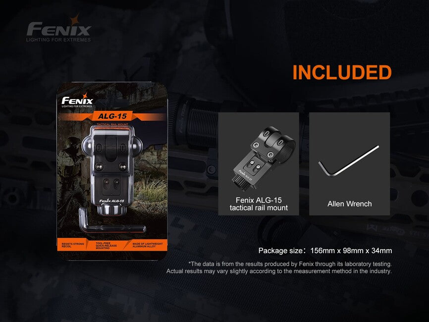 Fenix ALG-15 Tactical Light Side Mount