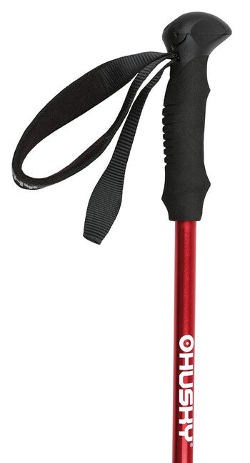 HUSKY Scaup Trekking Poles, Red