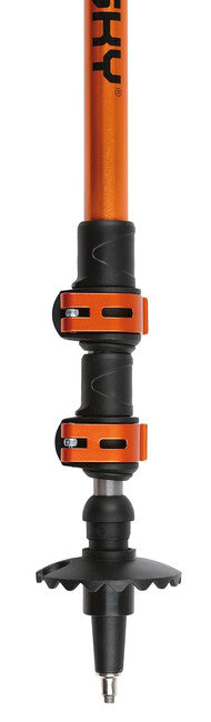 HUSKY Stork Trekking Poles, Orange