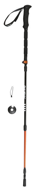 HUSKY Scrod Trekking Poles, Black/Orange