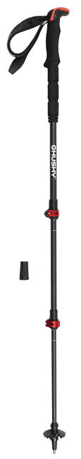 HUSKY Sones Trekking Poles, Black