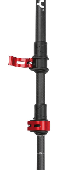 HUSKY Sones Trekking Poles, Black