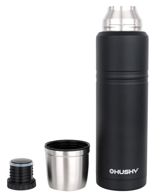 HUSKY MAUL Thermos, 1000ml, Black