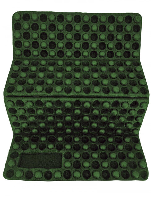 HUSKY Fuby Folding Seat, Green/Dark Green