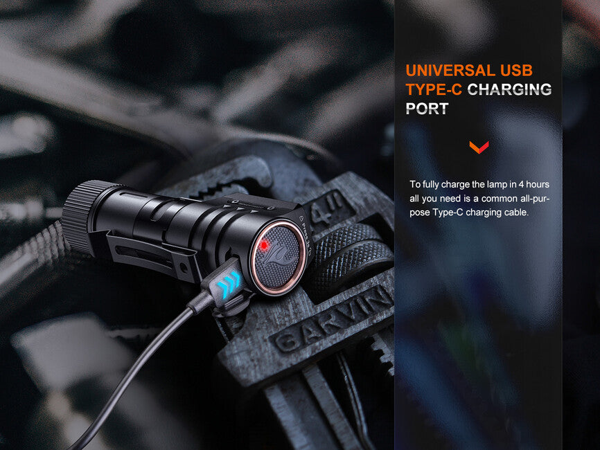 Fenix HM71R Headlamp, Rechargeable