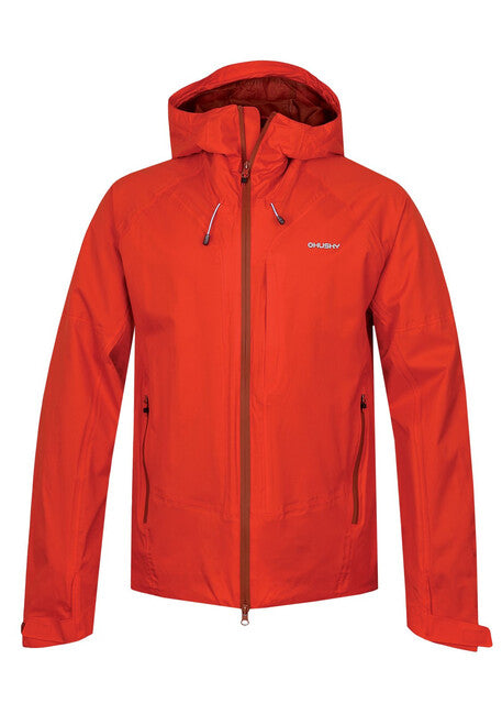 HUSKY Nicker ανδρικό hardshell μπουφάν, κόκκινο