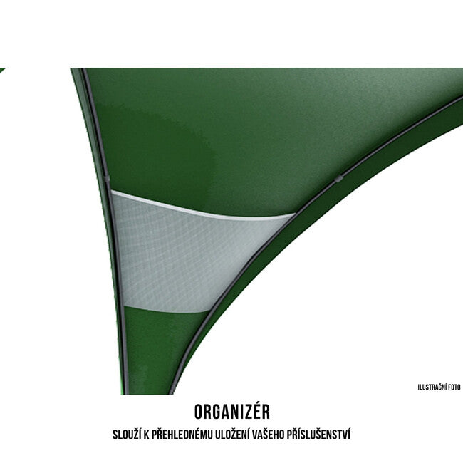 HUSKY Broof XL Shelter, Green