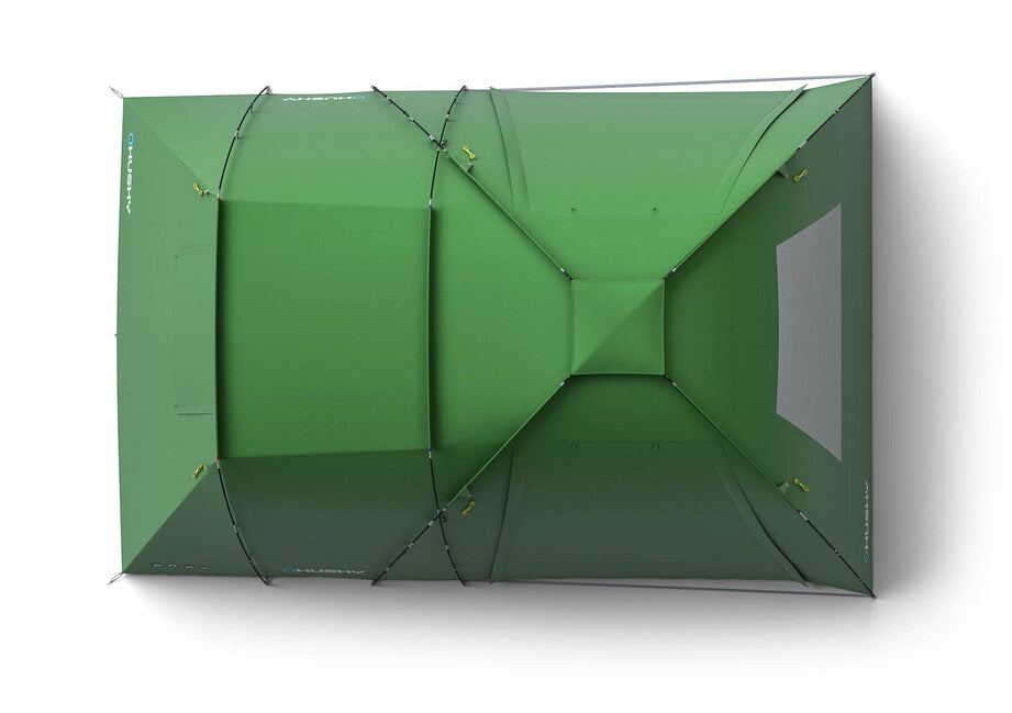 HUSKY Family Boston 5 Dural Tent, Green