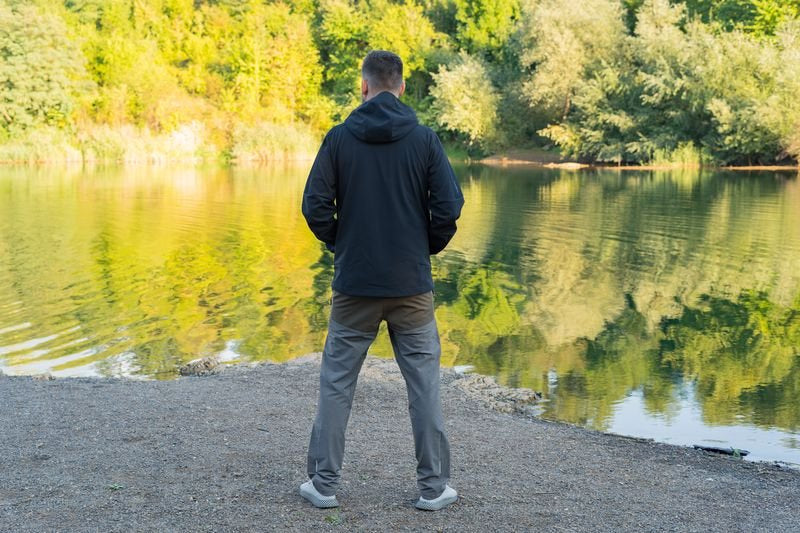 HUSKY Sevan ανδρικό softshell μπουφάν, black