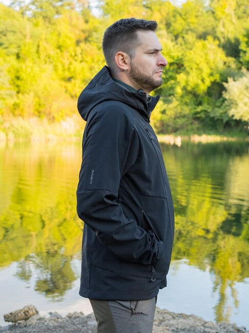 HUSKY Sevan ανδρικό softshell μπουφάν, black