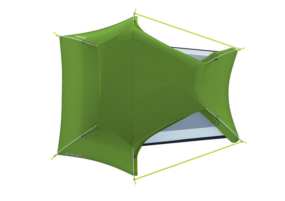 HUSKY Sawaj Ultralight Triton 2 Tent, Green