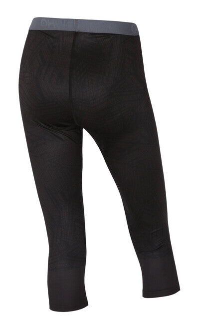 HUSKY Winter Active Thermal Underwear Women's 3/4 Leggings, Black