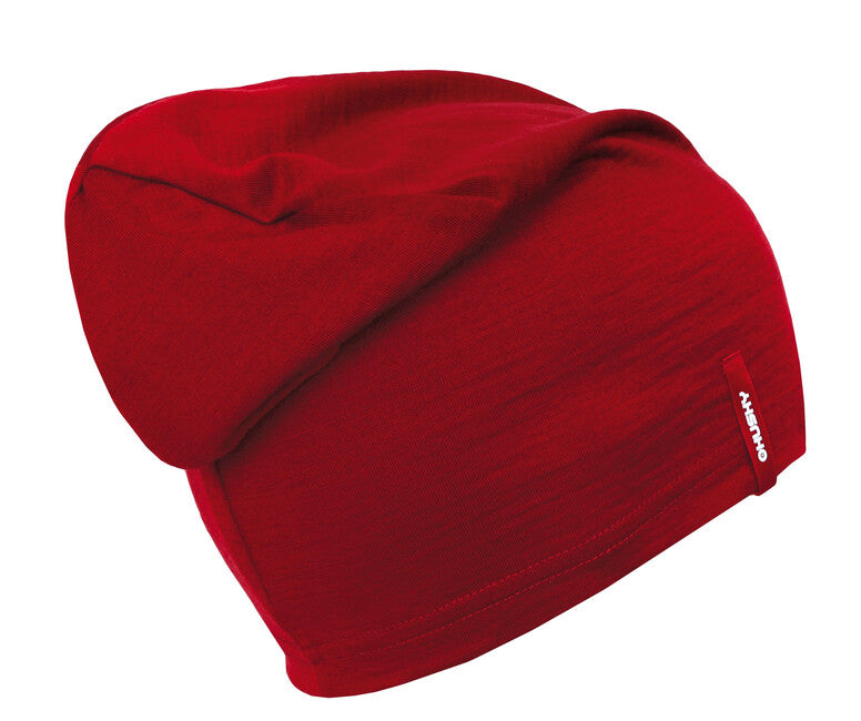 Husky Merhat Merino Beanie, Red