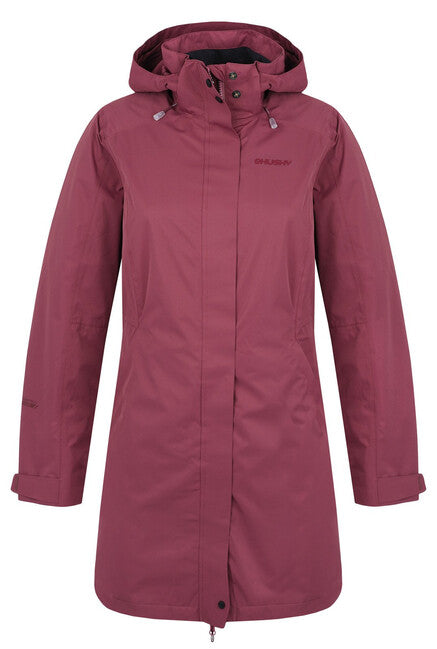 HUSKY Women's Hardshell Jacket Nut, Dark Wine