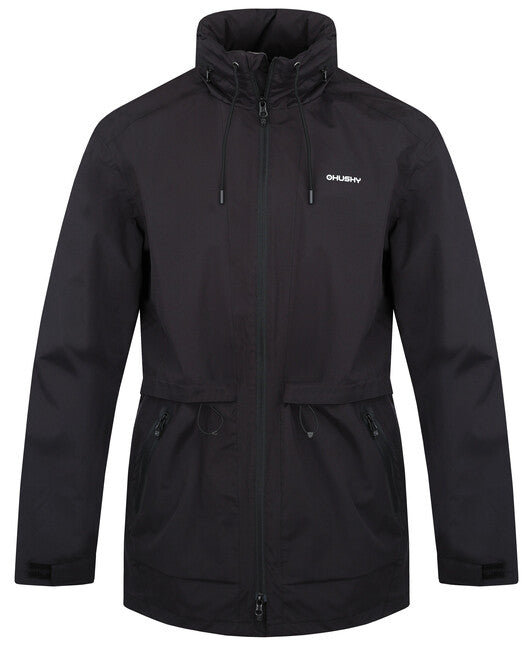 HUSKY Nevr ανδρικό μπουφάν hardshell M, μαύρο