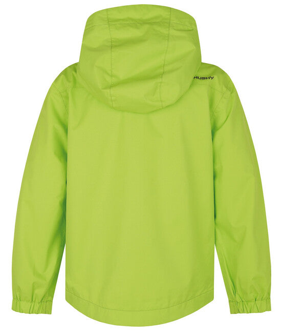 HUSKY Zunat K Children's Outdoor Jacket, Bright Green