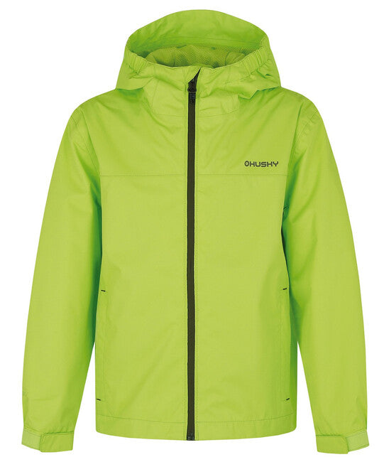 HUSKY Zunat K Children's Outdoor Jacket, Bright Green