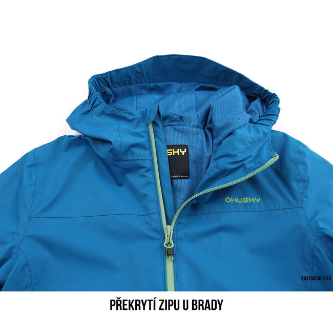 HUSKY Zunat K Children's Outdoor Jacket, Bright Green