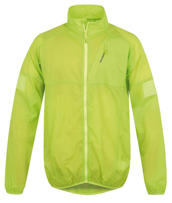 HUSKY Loco M men's ultralight jacket, bright green