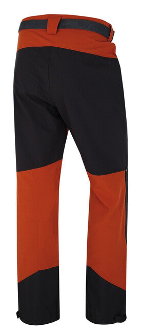 HUSKY Krony Men's Outdoor Pants, Dark Red-Brown
