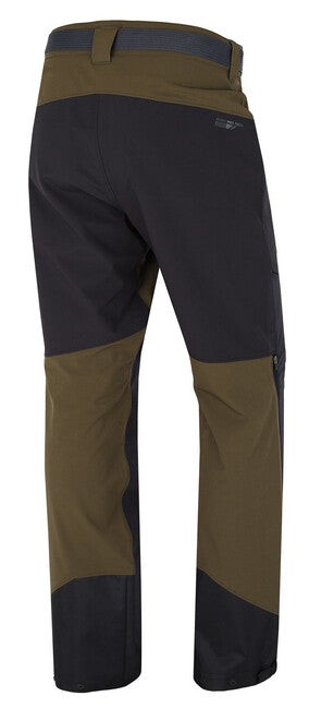 HUSKY Krony moške outdoor hlače, temno khaki