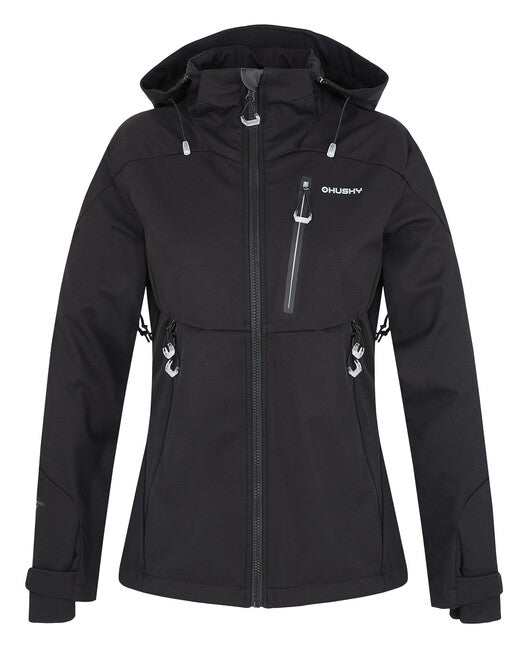 Husky Sauri Women's Softshell Jacket, Black