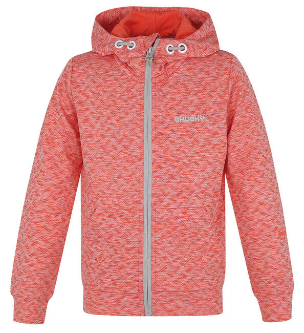 Husky Alony K Children's Hoodie, Pink