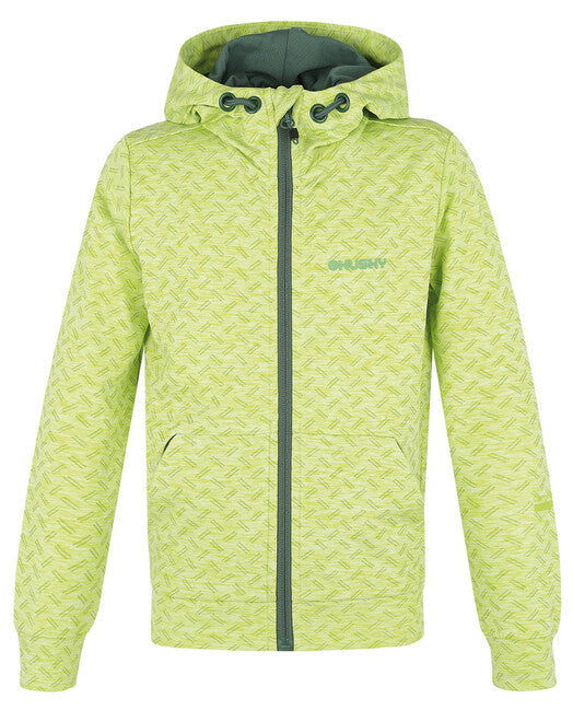 HUSKY Alony K Kids Hoodie, Bright Green