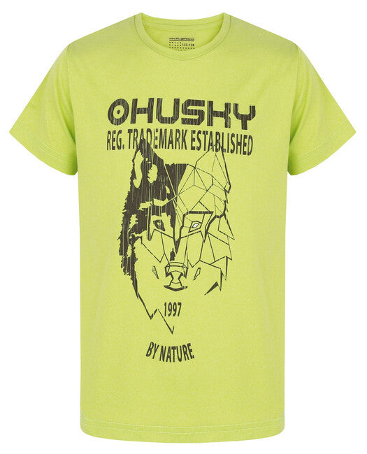 HUSKY Tash K kids' functional t-shirt, bright green