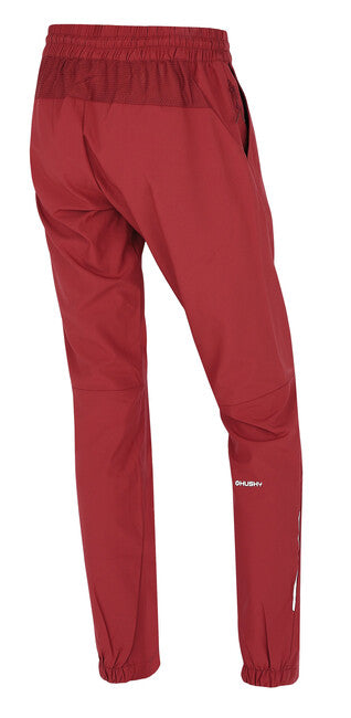 HUSKY Women's Speedy Long Outdoor Pants, Dark Burgundy