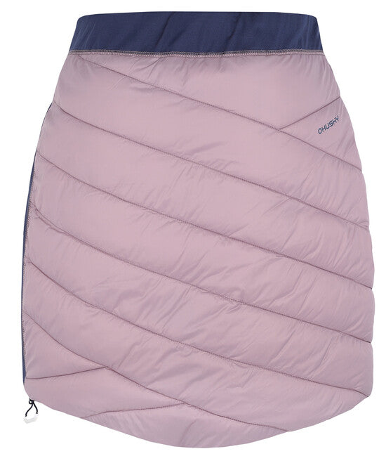 Husky Women's Reversible Winter Skirt Freez, Burgundy/Navy Blue