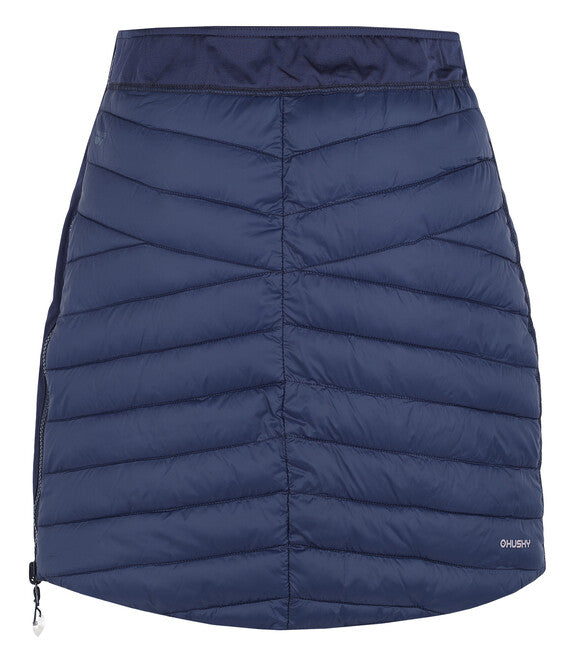 Husky Women's Reversible Winter Skirt Freez, Burgundy/Navy Blue